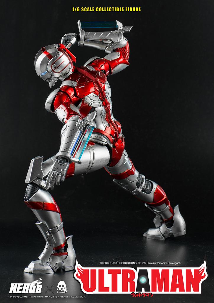 threezero ULTRAMAN SUIT total height painted finished HEROS×threezero 1/6 (1/6 scale, approx. 31cm, product)