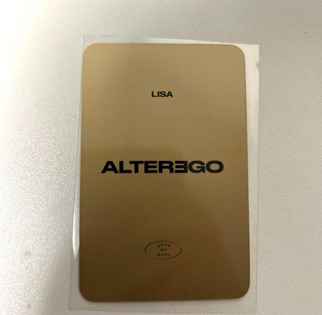 [USED] LISA BLACKPINK alter ego DMM Trading Card B