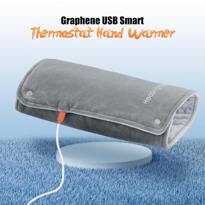 Graphene Hand Warmer Winter Office Household Electric Heating Pad Heated Warm Bag Warming Hand Pocket For Camping Hiking 30*50Cm