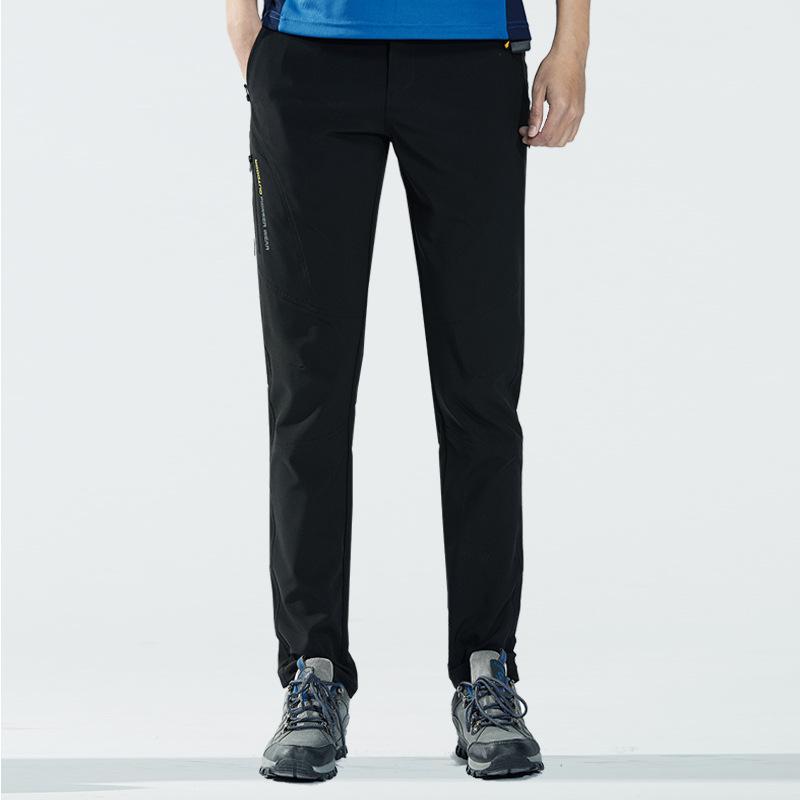 Pantalones para hombre, pantalones impermeables para exteriores, para senderismo, escalada, esquí, montaña, lluvia, pantalones deportivos de elasticidad suave