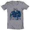 Adam-12 TV Show T-Shirt Retro 60s 70s Designed Gray Graphic Tee NBC502