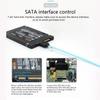 Mini SAS 36P SFF-8087 To 4 SATA 7 Pin HDD Hard Disk Internal Cable 90 Degrees Target Hard Disk Data Cable Durable