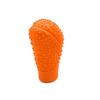 X Autohaux Orange Soft Silicone Manual Gear Shift Lever Knob Cover Protector for Car Auto