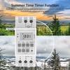 Digital Timer PC Programmable Time Relay Switch with LCD Display Weekly Timer Switch Timer Intelligent Timing Function