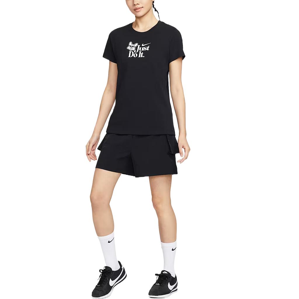 New Nike Sportswear SS25 Regular T Shirt Women's Black IM5974-010