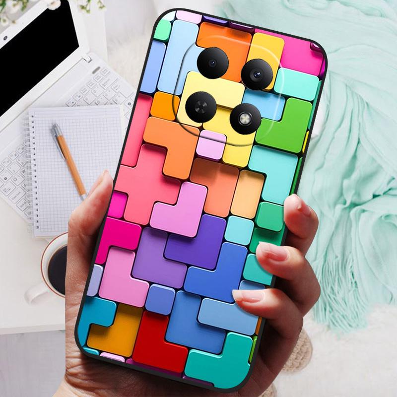 For Xiaomi Redmi Note15 5G Case Lion Wolf Painted Silicone Soft Back Cover For Redmi Note 15 Pro Plus pro+ Phone Case Shell