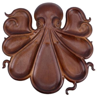 Chobotnicový uzeninový talíř Charcuterie Board Zvířecí téma Charcuterie Tray Multifunkční pro milovníky mořských plodů a hostitele