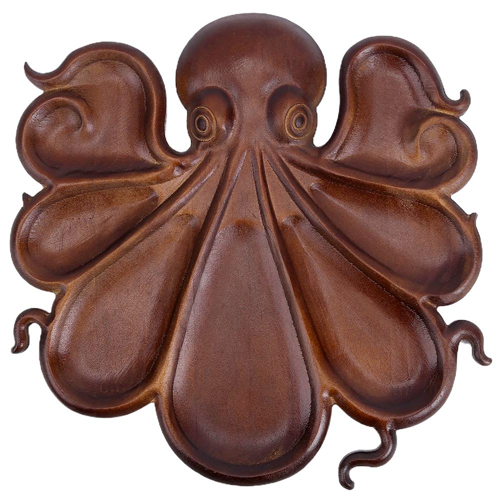 Octopus Charcuterie Platter Charcuterie Board Animal Themed Charcuterie Tray Multi-Function for Seafood Lovers & Entertainers