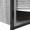 Grey Sonoma Bathroom Vanity Cabinet with Drawers 90 X 34.5 X 60 Cm