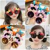 UV400 Kids Sunglasses Cute Cartoon Plastic Outdoor Sun Protection for Boys Girls Baby Travel Sport Eyewear Accessories
