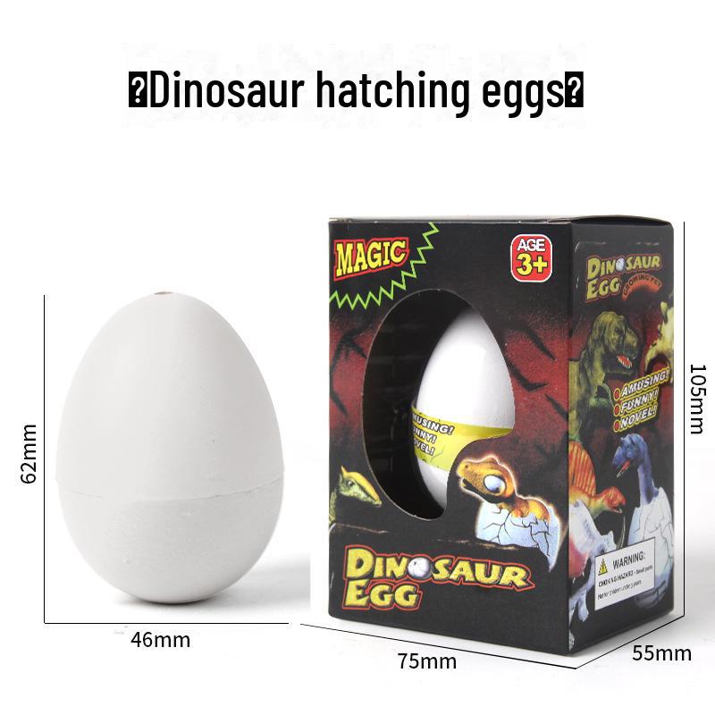 Hot-Selling Dinosaur Egg Toy: Water-Activated Hatching Soft Dino Model Gift