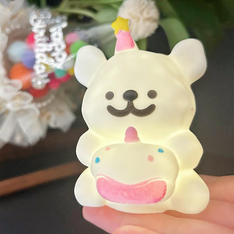 Cute Cartoon Night Light - Mid-Autumn Souvenir Toy, Popular Street Stall Item