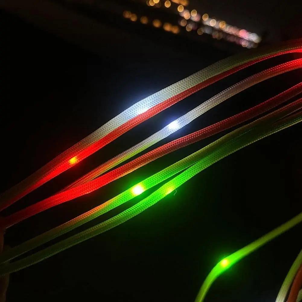 Outdoor Windproof LED Luminous Tent Rope Light – Camping Awning Accessory