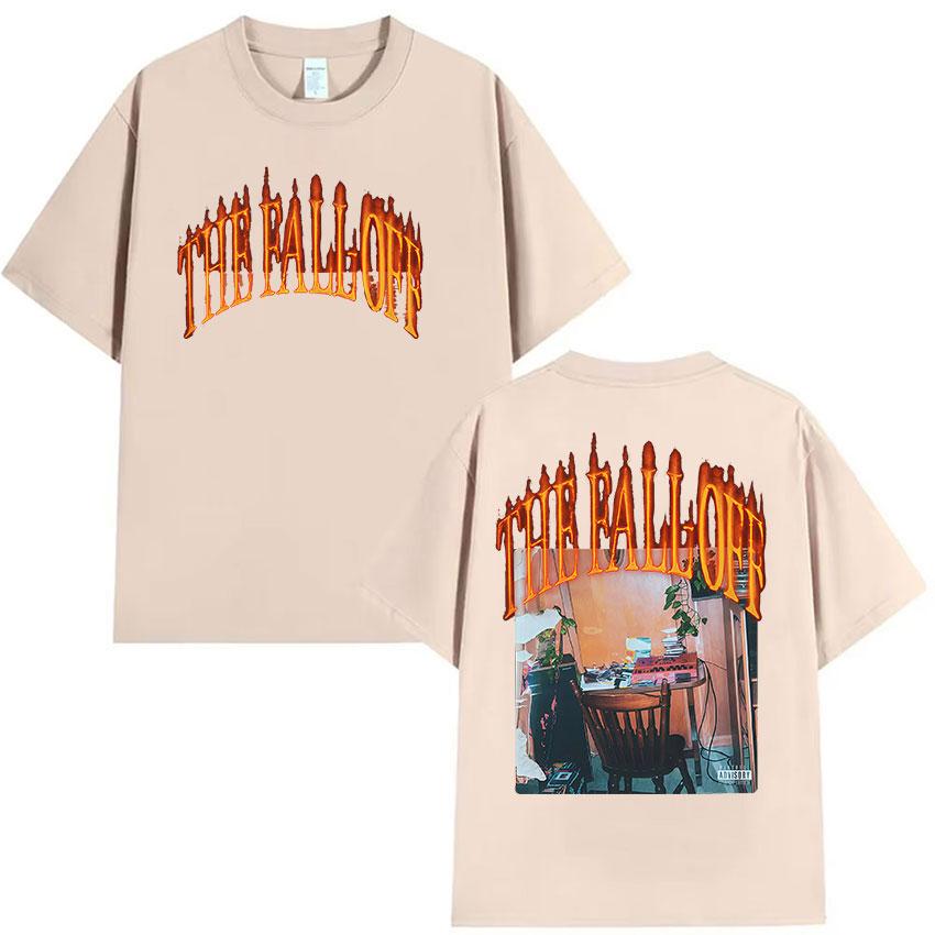 Rapper J.Cole L'Album The Fall Off 2026 Maglietta Grafica Unisex Donna Moda Vintage Alta Qualità Cotone Oversize Maglietta Streetwear