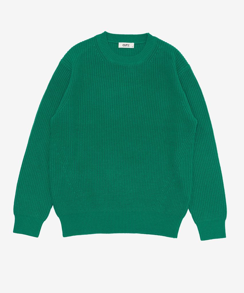 CUTZ Essential Ribbed Crewneck Knit - 10 Colors (Type B)
