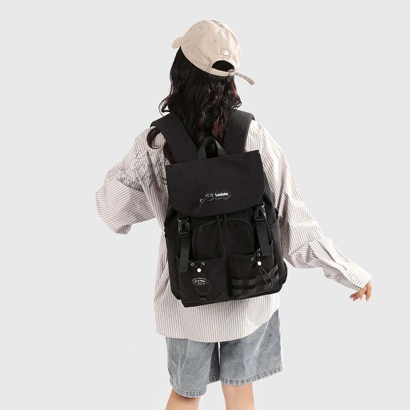 Schoolbag School Bag Junior High School Girls High School Students Large Capacity Waterproof Backpack Versatile High Value Primary School Fifth and 