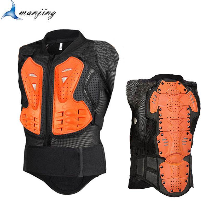 3 Farben Motorrad Körper Rückenpanzer Weste Off Road Rollschuhlaufen Roller Wirbelsäule Brustschutz Netz Kleidungsschutz