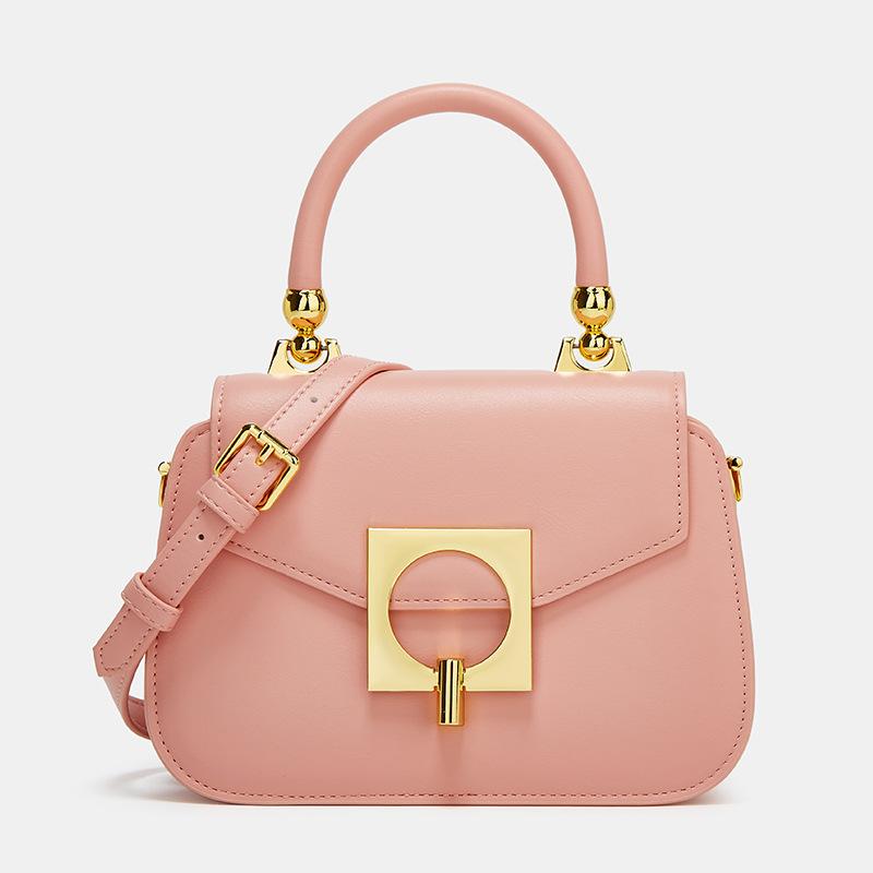 

Весенние и летние повседневные сумки, сумки-седла, сумки-мессенджеры на одно плечо, женские сумки, модные и универсальные сумки через плечо розовый