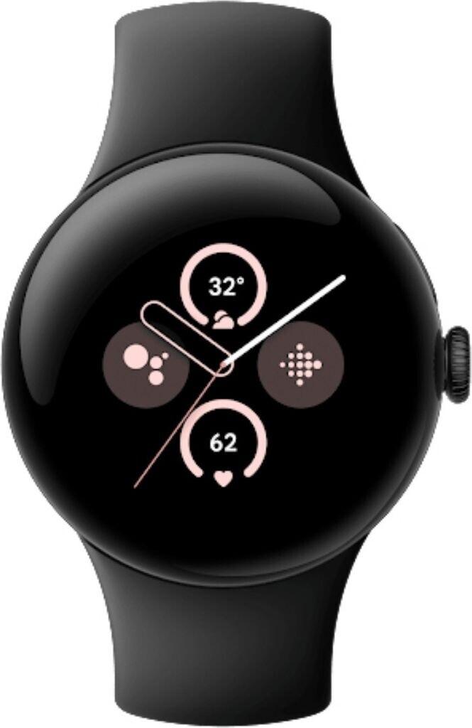 Google Pixel Watch 2 4G Matte Black Sportarmband Obsidian