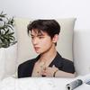 Kpop Singer Cha E-Eun W-Woo Pillow Case Plush Fabric Soft  Pillowcase Double Sided Print   Cushion Cover Throw Pillow Cover