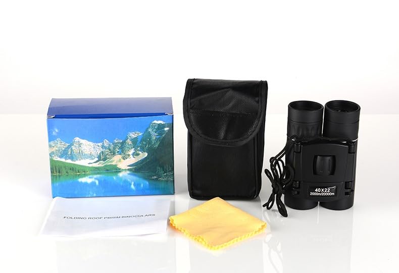 ISEFUJI High 40 x 22 For Live Opera Watching Sightseeing Binoculars, Magnification, Caliber, Performances, Lightweight, Compact, Waterproof, Glasses,