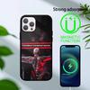 Custodia per Telefono U-Ufc Charles Oliveira Per iPhone17,16,15,14,13 Plus,Pro Max Magnetica Per Ricarica Wireless Magsafe