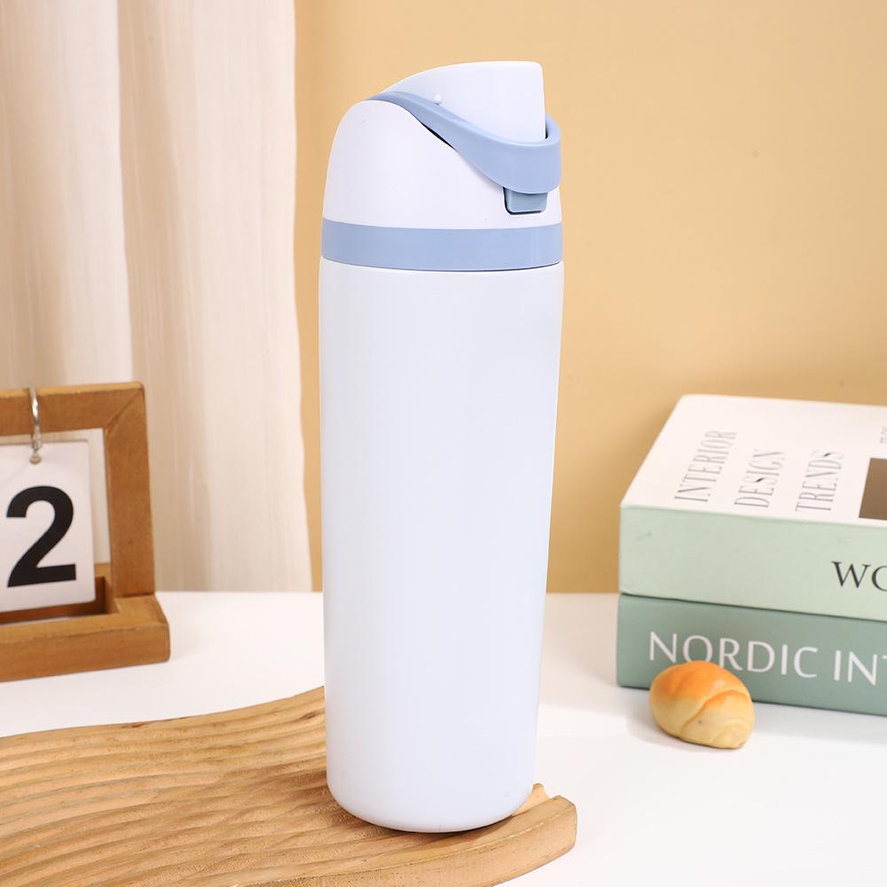 316 Stainless Steel Insulated Sports Water Cup with Handle - Customizable Logo