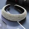 Baroque Rhinestone Ethnic Headband: European & American Style, Handmade Full Diamond Chain