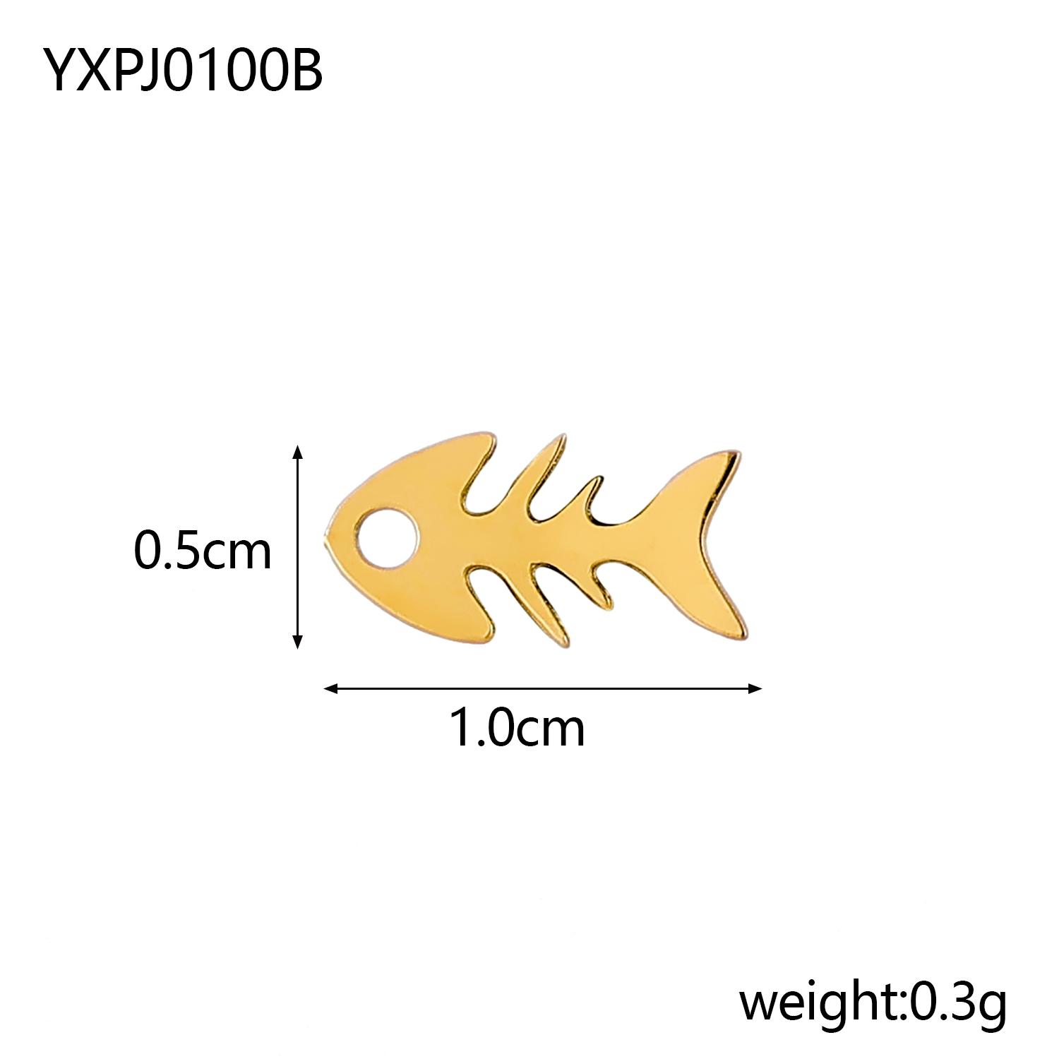

CARLIDANA Vintage Starfish Shell Stainless Steel DIY Fish Tail Versatile Turtle Creative Necklace Accessories Various Styles