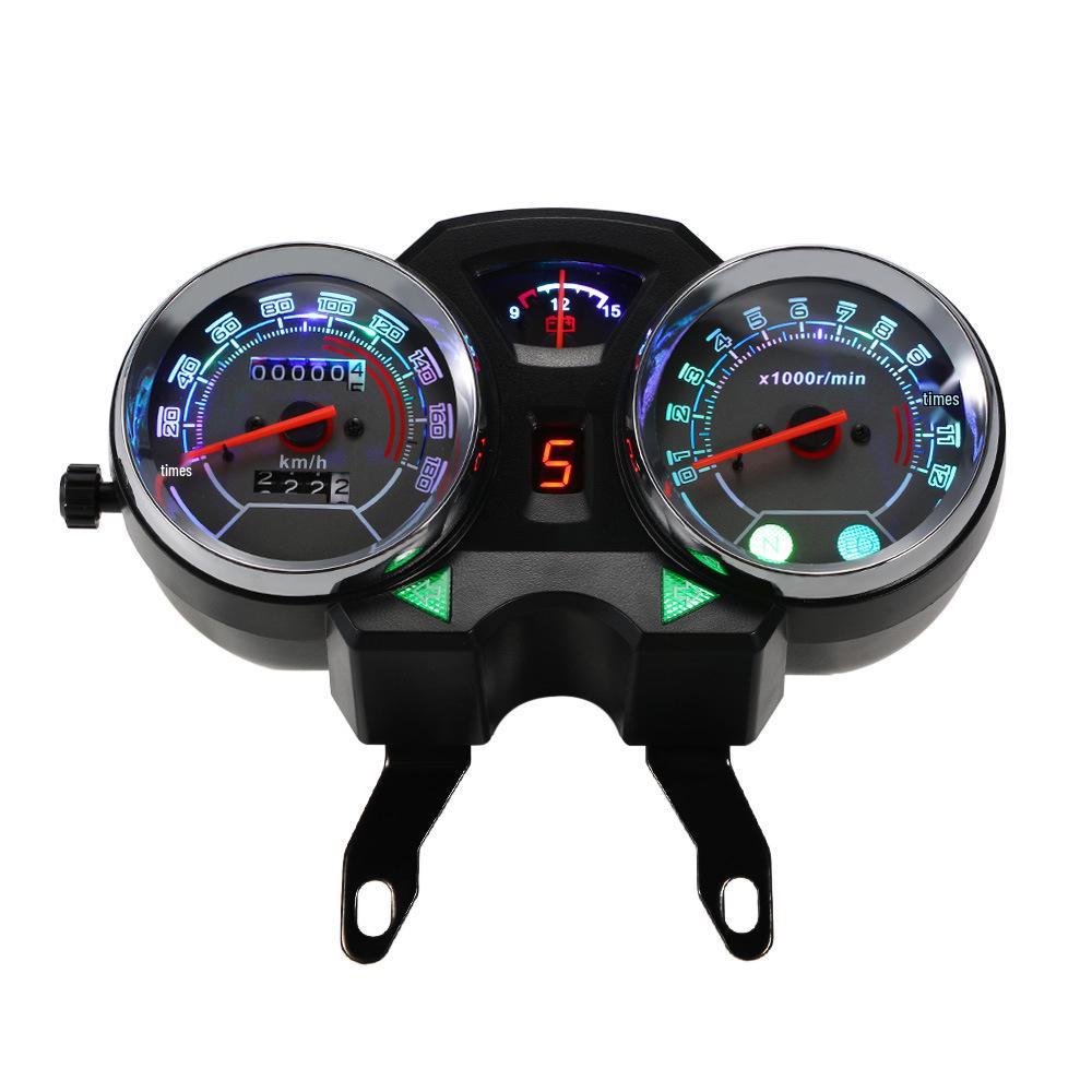 

American GN Prince 125 Motorcycle Dashboard Odometer for Menswear 150 – Modified Idle Speed & Mileage Display YOKOTO