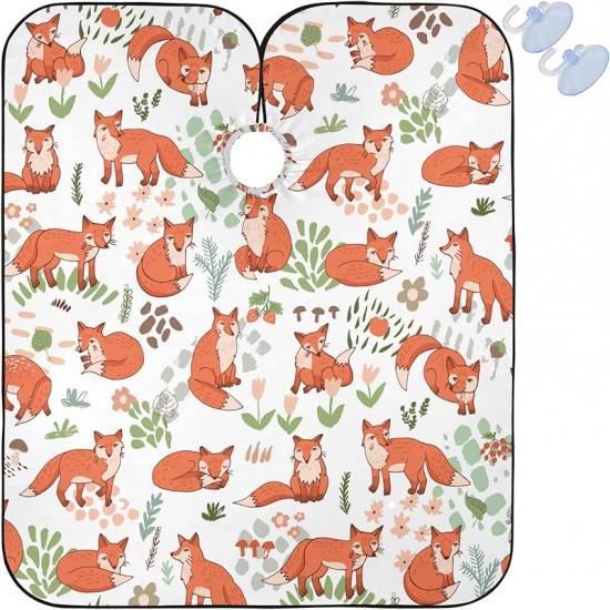 Stylish Barbershop Salon Barber Cape Haircut Cape Salon Apron Unisex Hair Cutting Cape Hairdressing Cape Apron for Men Women