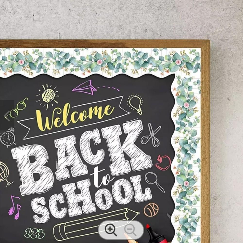 1Roll Self Adhesive Border Paper Paper Border Classroom Decors  Handmade Crafts