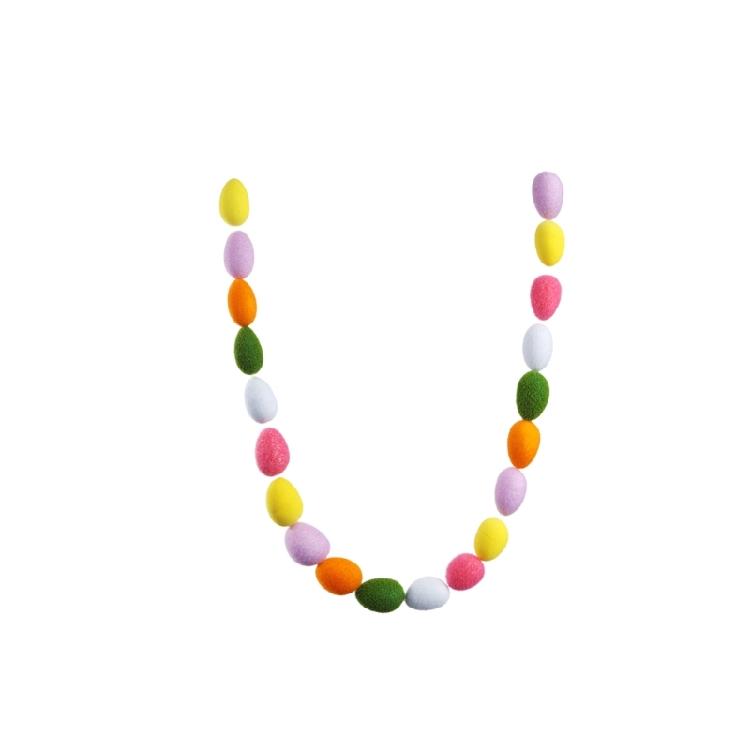 

Easter Eggs Chain Hanging Ornament Colorful For Wall Window Door And Festival Multipurpose Decoration 120cm Length 1