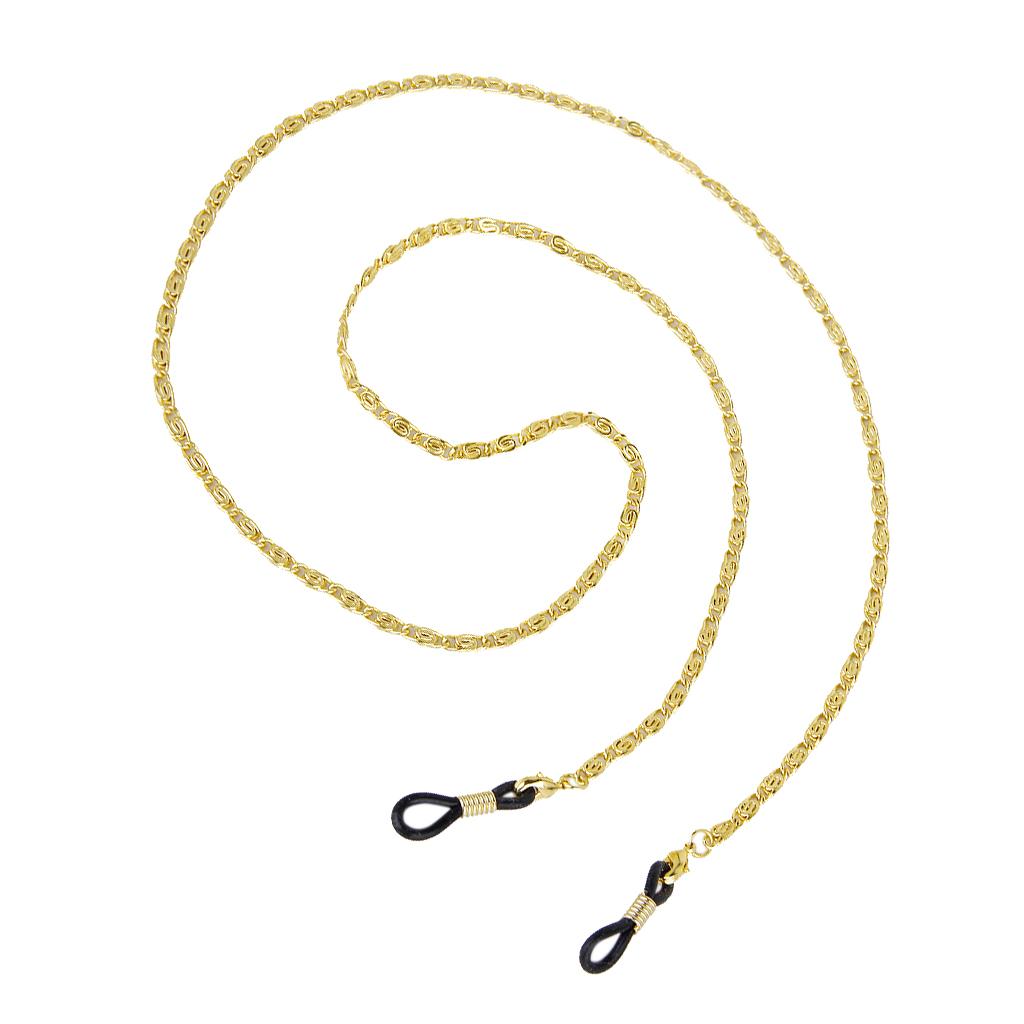 Rhinestone Beads Sunglasses Chain Necklace Adjustable Rope Rubber Glasses Holder for Women Eyeglass Accessories