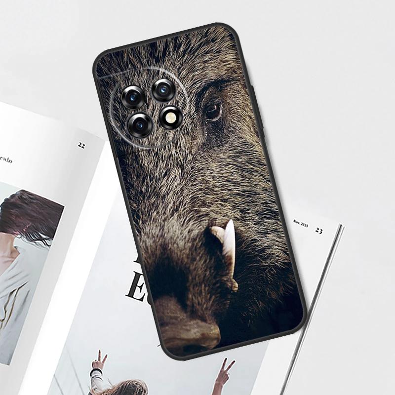 Wild Boar Case For OnePlus Nord CE 5 2 3 4 Lite N30 OnePlus 11 12 13 15 13T 13R 10T 12R 9 10 Pro Cover