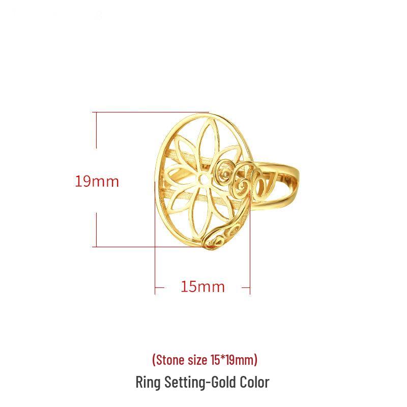 

Сделай сам Инкрустированный пчелиным воском держатель для кольца из жадеита - Модный унисекс аксессуар на указательный палец