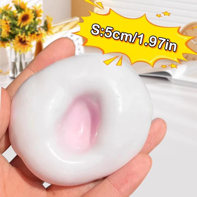 

Flowing Sand Shaped Ice Skin Glutinous Rice Cake Slow Rebound Toy Creative Pinch Music Fidget Children Decompression Toys