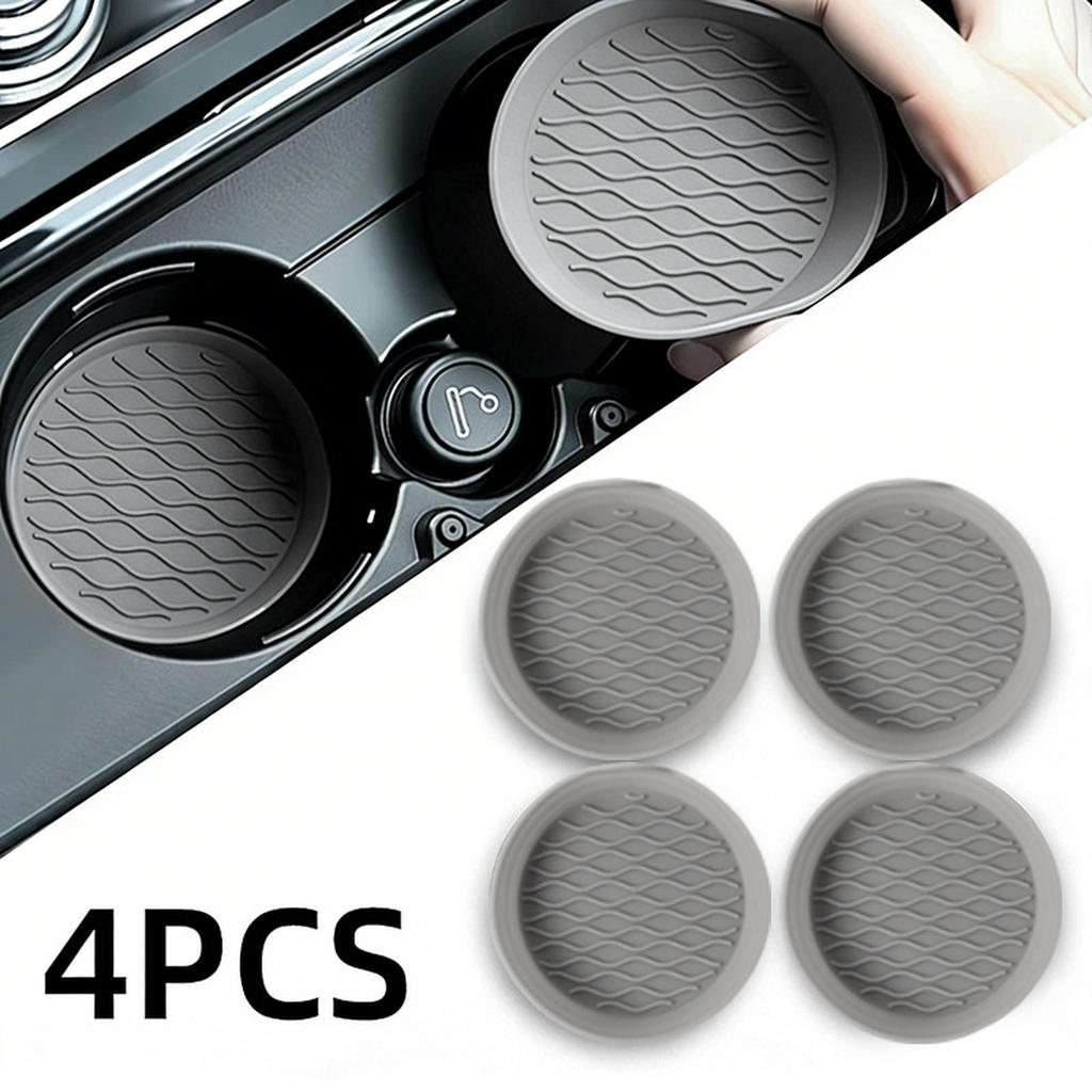 Car Cup Holder , Non, Silicone Cup Holder Insert, Universal for Most Vehicles, Car Interior Accessories for Men & Women
