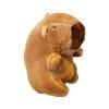 Capybara Plush Keychain Adorable Soft PP Cotton Small Stuffed Animal Pendant for Backpack Bag Wallet