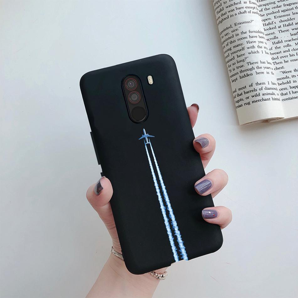 For Xiaomi Pocophone F1 Case Cute Cactus Soft TPU Silicone Back Cover For Pocophone F1 F 1 Poco F1 Phone Case Fundas Coque Shell