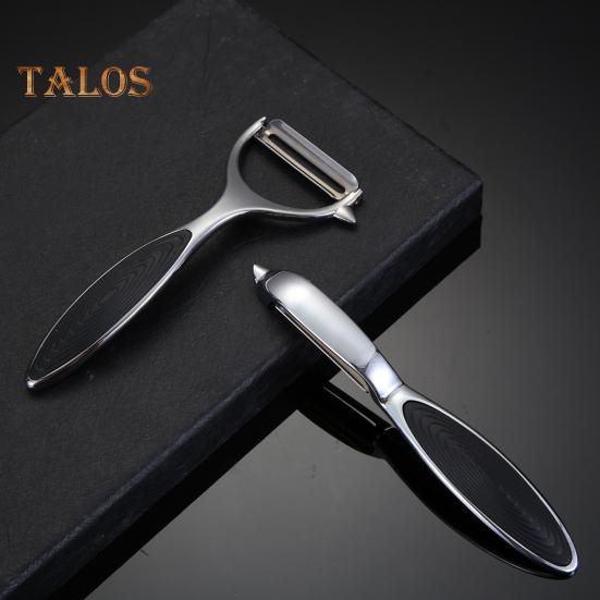 Gemüseschäler, Kunststoffgriff, Schälen und Entfernen, einfache Reinigung, nützlicher Julienne-Schäler, Kartoffel- und Gurkenschäler, zum Entfernen von Werkzeug, Küchenwerkzeug