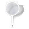 Ultra Fine Mesh Strainer With Handle Plastic Colander Food Juice Strainer Yogurt Mesh Sieve Mini Separation Net For Kitchen