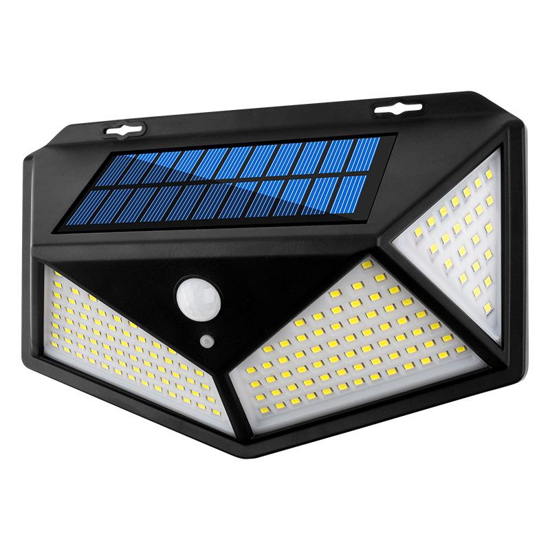 Solar-Wandleuchte 100LED Menschlichen Körper Sensing Mini Garten Licht Outdoor Wasserdicht Garage Licht Straße Licht