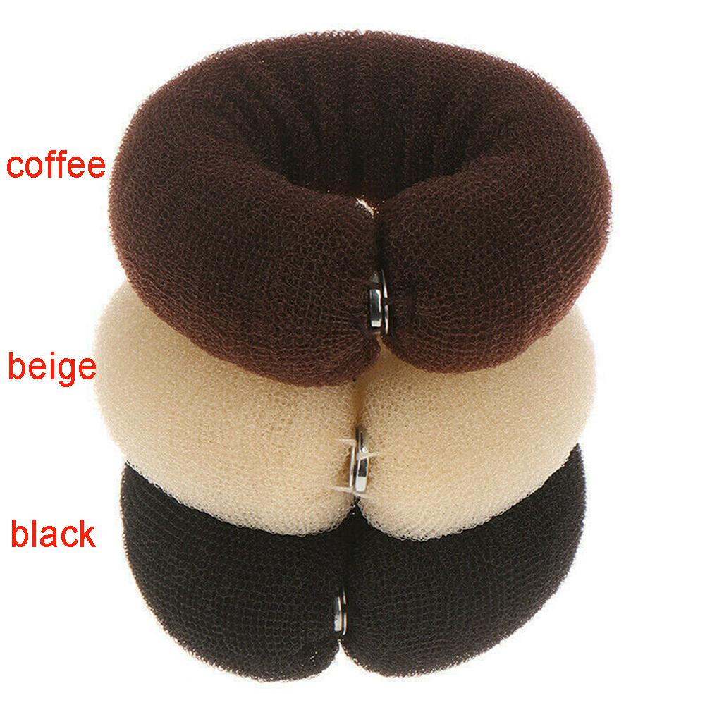 Fashion Cute DIY Hair Styling Tools Hair Curler Donut Hair Bun