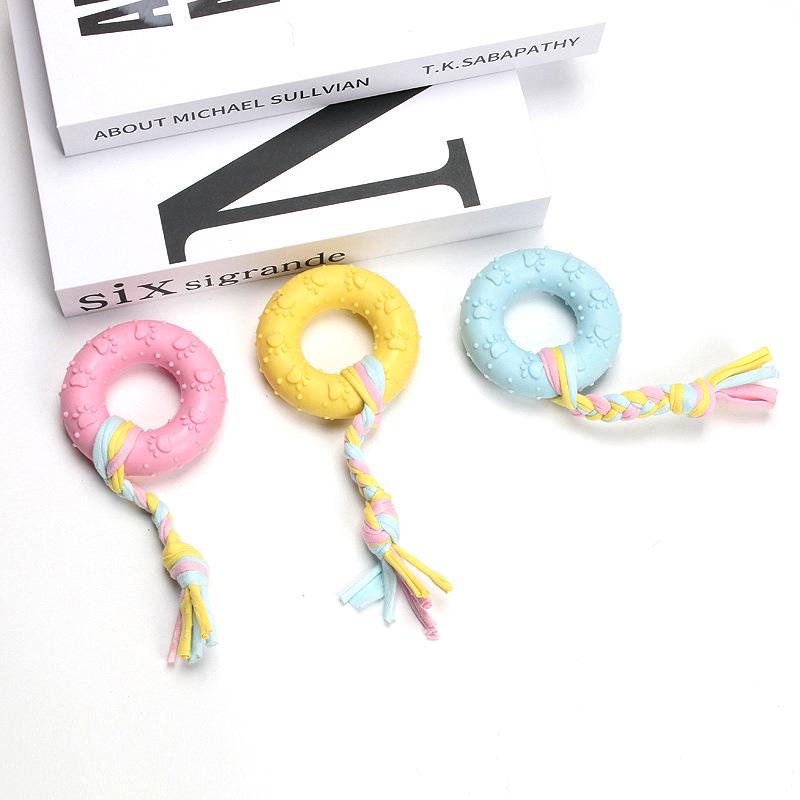 Durable TPR Dog Teething Stick: Bite-Resistant, Self-Play, Boredom Relief Toy
