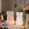 Nontoxic Hollow Rabbit Silicones Casting Mold For Artistic LED Ambients Lamp top sale