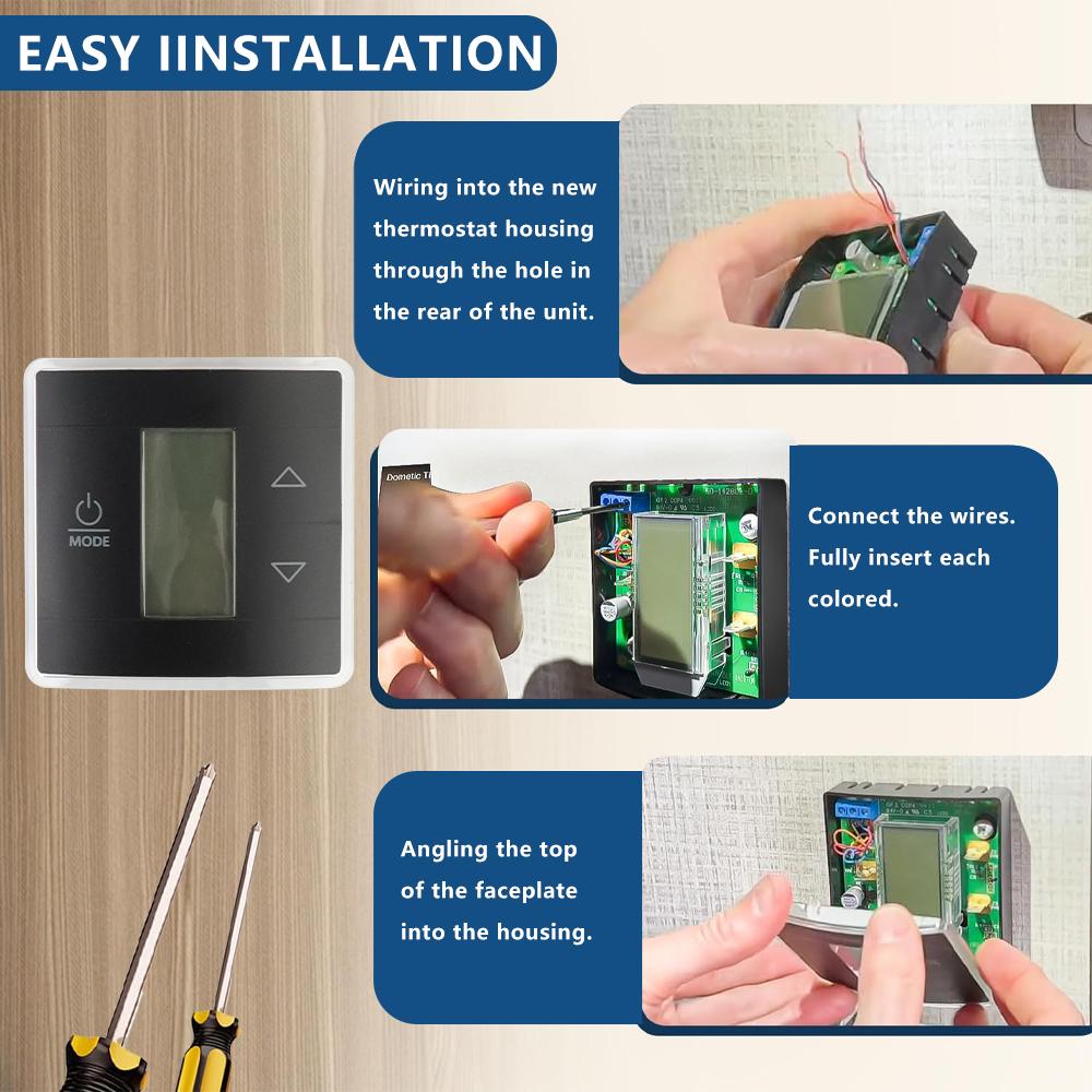 3316250.712 Single Zone RV Wall Thermostat AOS for B59146 641915 / 3316230.714 RV Wall Thermostat with Control Board Kit B59530