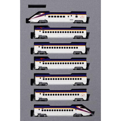 KATO N Gauge E3 Series 2000 Yamagata Shinkansen Tsubasa New Paint 7-Car Set, Model Train, 10-2096