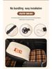 Winter Little Bear Plush Car Seat Cushion for Ford Escape, Mondeo, Focus, Escort