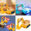 Electric Construction Vehicle Model With Transparent Gears For Boys Playroom Decor